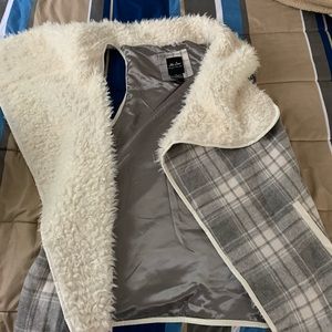 Long Fuzzy Vest